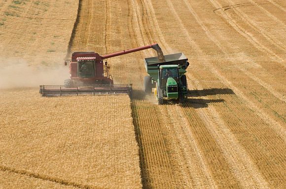Aerial photos of Idaho agriculture