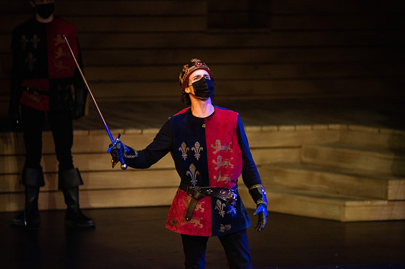 Henry V performed with three other Shakespeare plays put on by BYUI theatre students for the Shakespeare festival.