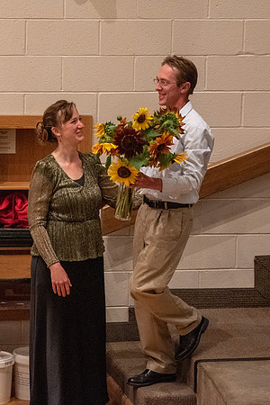 Performance of Jessica Gibbons and Gabriella Roderer at the Snow Concert Hall.