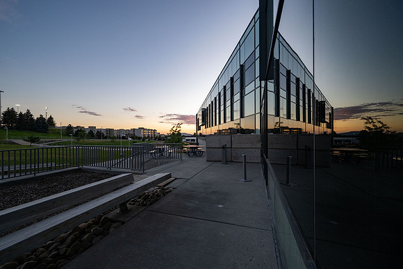 Science & Technology Center interior and exterior.