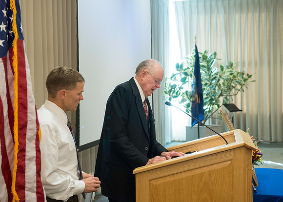 Nov, 9 2014, Ed and Arlene Williams were honored at Emeritus Breakfast.