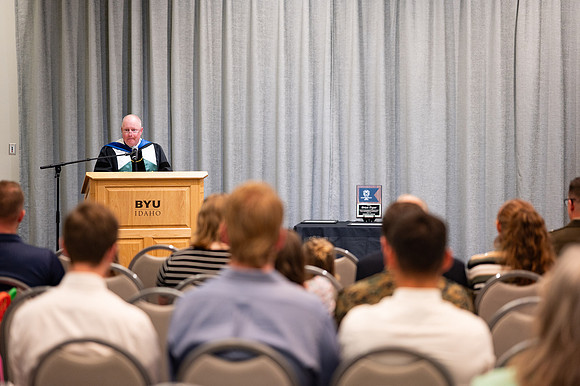 ROTC Commissioning Ceremony at BYUI