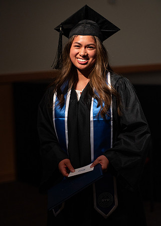 Graduates during convocation for the College of Business and Communication.