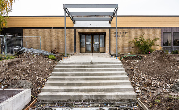 The ASB is being remodeled to provide additional lab space for Engineering and Technology classes. It will be renamed the, Engineering Technology Center.