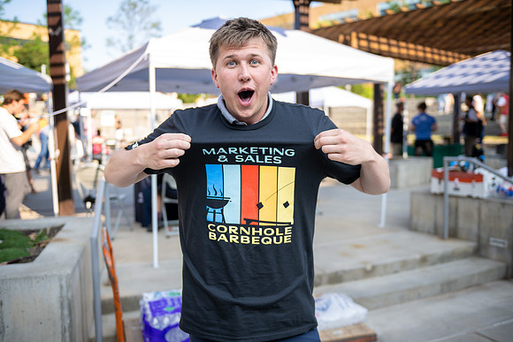 Marketing Department annual Corn Hole BBQ - June 2025