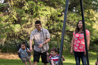 Pathway Worldwide employees and their families gather for a social in Rexburg. 2017