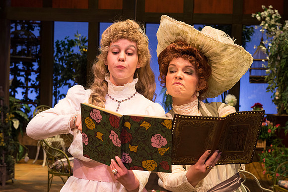 Drama production in the Black Box Theatre directed by Hyrum Conrad.