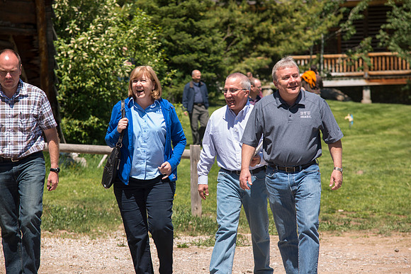 Retreat for College Deans and Department Chairs at the Sky Mountain Lodge.