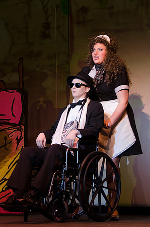 This murder mystery farce propels a mild-mannered English shoe clerk into a lunatic mix of murdered Atlantic City croupier, his near-sighted jilted mistress, her hen-pecked brother and several hundred