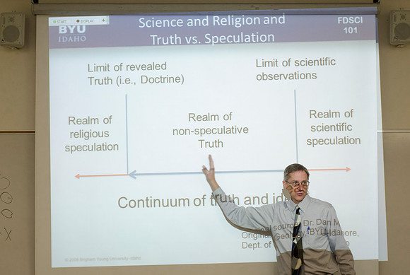 What is Truth? An introductory lecture by Alan Holyoak teaching a Science Foundation class.