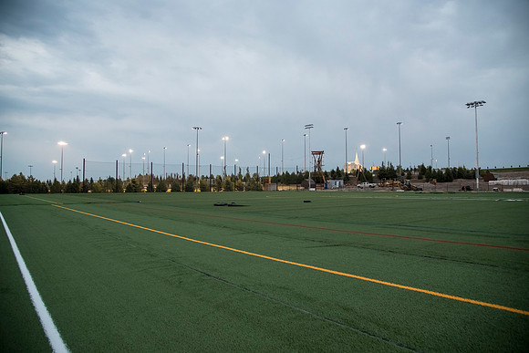 New Playing Fields are almost complete.