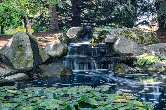 Garden water features