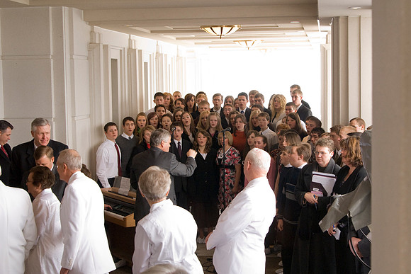 Rexburg Temple Dedication - Feb 2008