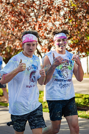 BYUI Color Run During Spirit Week