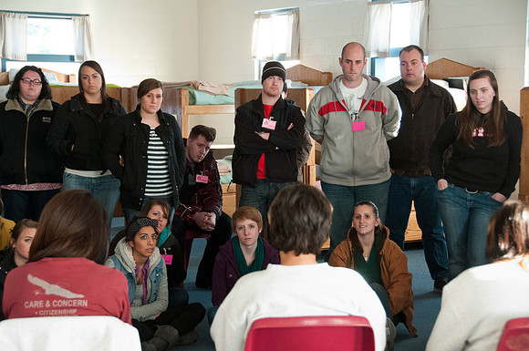 Stephen Stokes Sociology class takes a Tour of the St. Anthony Juvenile Correction Center.
