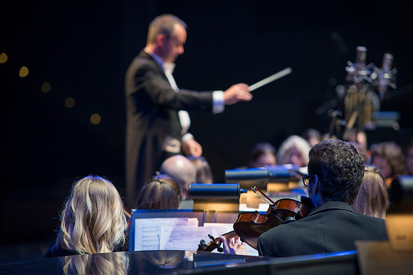 BYU-Idaho Choirs and Orchestra perform at A BYU-Idaho Christmas Concert featuring The King Singers.