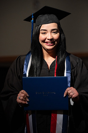 Graduates during convocation for the College of Business and Communication.