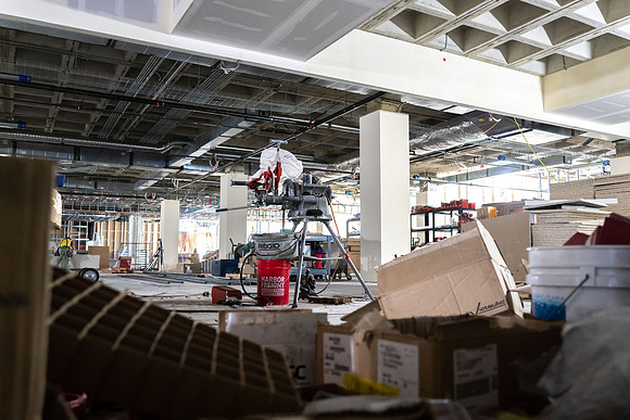 David O. McKay Library Construction - June 2025
