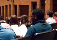 Hymn Festival held at the Barrus Concert Hall in the Snow Performing Arts Center.