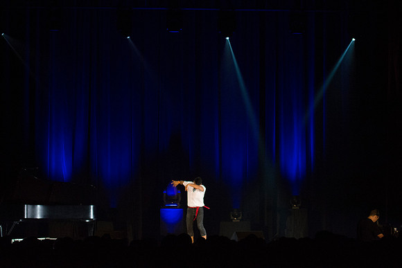 Get Connected puts on talent show for new students.