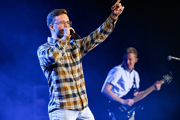 The talent show, held in the Hart Auditorium as part of Get Connected, is an opportunity for students to showcase their diverse talents.
