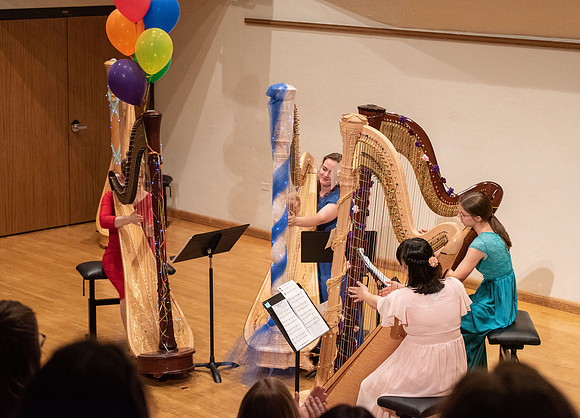 Harp Solo and Ensemble - June 2022