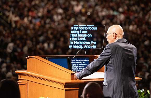 Devotional in the BYU-Idaho Center with President Dallin H. Oaks - Nov 2021