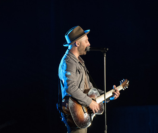 Songwriter and Singer, Mat Kearney, performs at BYU-Idaho.