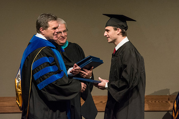 Language and Letters Graduate student recieves diploma