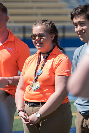 BYU-Idaho Get Connected, new students meeting their iTeam. Spring Semester