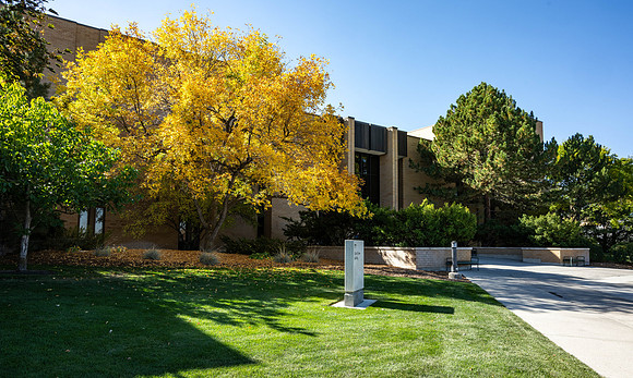 Autumn colors on the BYU-Idaho campus.