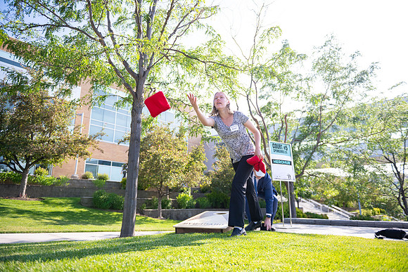 Marketing Department annual Corn Hole BBQ - June 2025