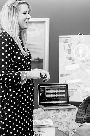 Communication Major Seniors present their original projects at the Communication Senior Showcase.