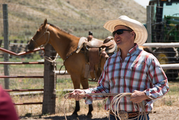 Dance Alliance tour through Wyoming Colorado and South Dakota. An enjoyable day at the "Homeplace" the ranch of the Pope family in Cokeville, Wyoming.