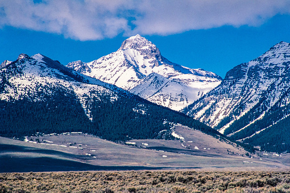 Tallest peak in Central Idaho