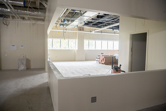 McKay Library Remodel Progress - April 2025