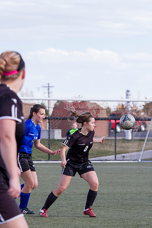BYU-I student athletes go head to head on the upperfields in the women's competitive soccer league.