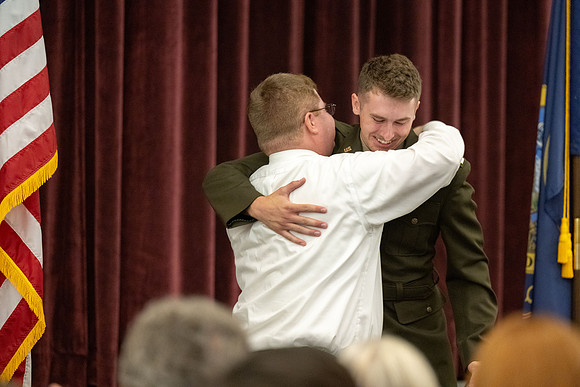 BYU-Idaho's, Reserve Officers' Training Corps Commissioning ceremonies.