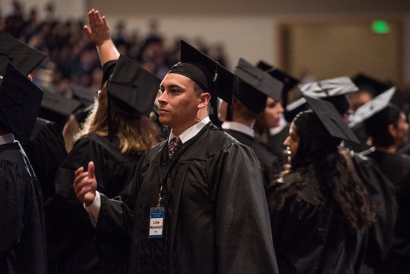 BYU-Idaho Graduation. Graduates during Commencement. Spring Semester