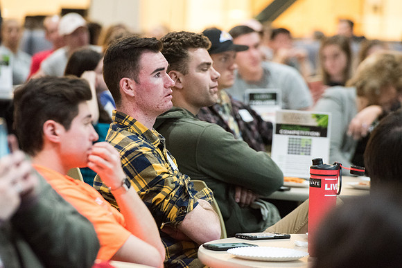 This Social Change Team Competition event is sponsored by the Interdisciplinary Studies council. ELEVATE is a campus wide competition where teams of 5 students (from 3 different colleges) will create