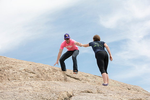 independence Rock, so named as a landmark pioneers hoped to be at on or before July 4th to ensure there safe crossing over the mountain passes before snowfall.