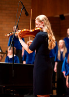 Hymn Festival held at the Barrus Concert Hall in the Snow Performing Arts Center.