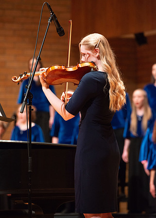 Hymn Festival held at the Barrus Concert Hall in the Snow Performing Arts Center.