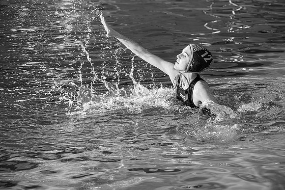 Swimming Pool fitness banner photoshoot.
