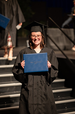 Graduates during convocation for the College of Agriculture and Life Sciences.