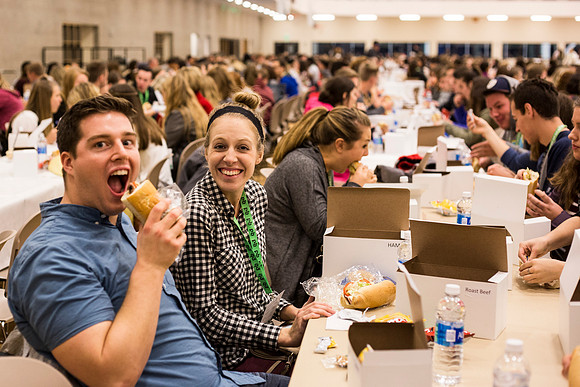 BYU-Idaho students gather together to learn how to discover their passion, tell their story and network effectively.