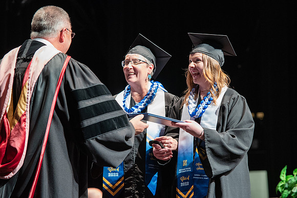 Graduates during Interdisciplinary Studies convocation.