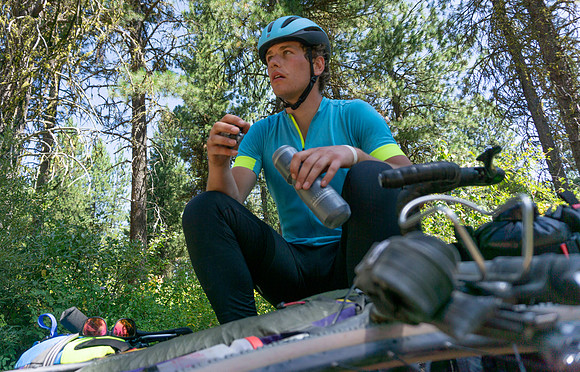 Various landscapes in central Idaho along a well known bikepacking route.