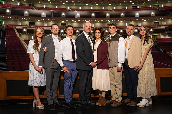 Max Bartschi Devotional held in the BYUI Center.
