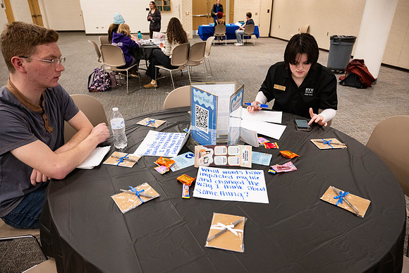 BYUI Wellness Chillfest before finals
